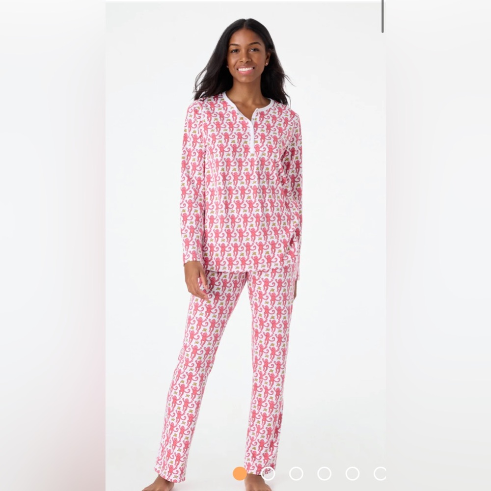 Roller Rabbit Monkey Pajamas
